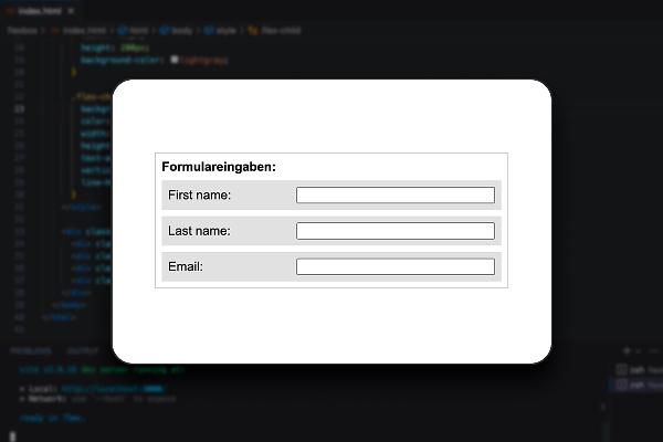 Flexbox-layout: 4.3 | skjemaoppføringer