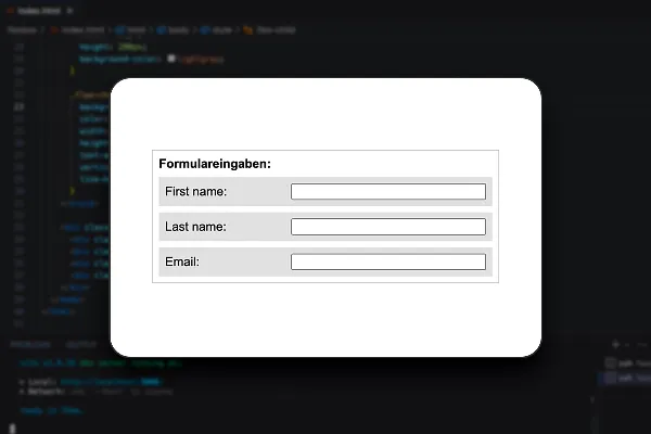 Flexbox-Layout : 4.3 | Vstupní formuláře