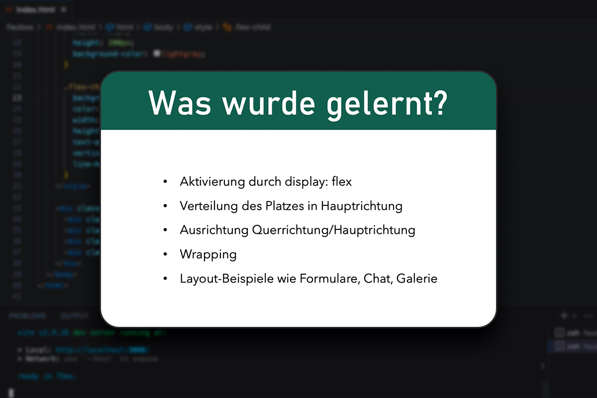 Flexbox-layou: 5 | Konklusjon og utsikt