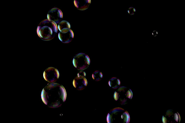 Images haute résolution, textures et superpositions : bulles de savon 2.