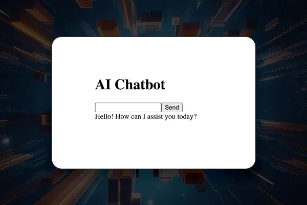 OpenAI-API: 3.6 | Základní uživatelské rozhraní v Reactu