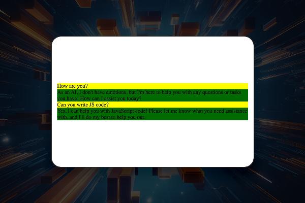 OpenAI-API: 3.10 | Beautify chat history