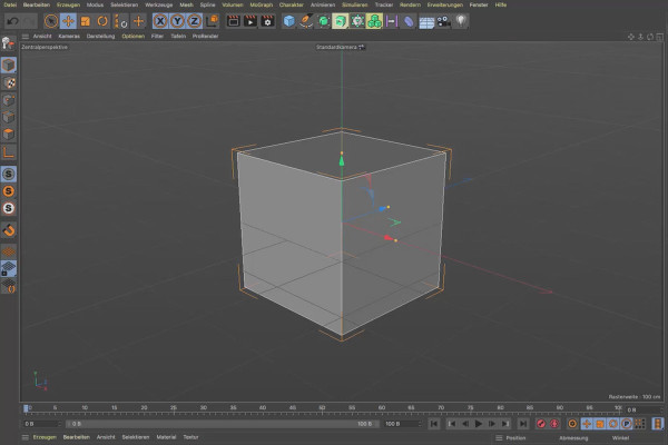 Cinema 4D tutorial "Underground": 1.3 Foundation