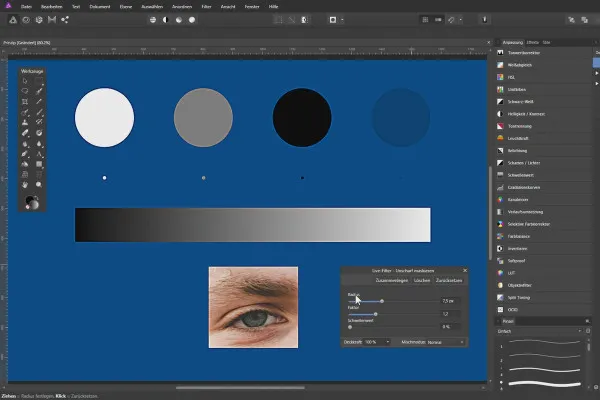 Forbedre bilder i Affinity Photo: 03 | Skarpe bilde.
