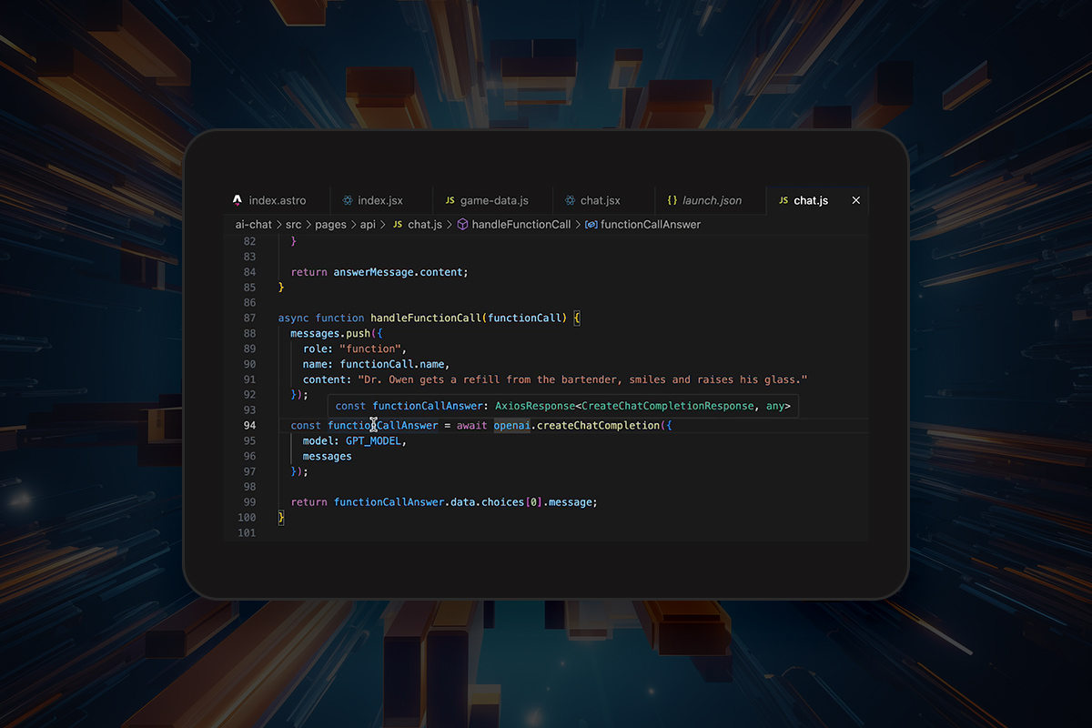 OpenAI-API: 4.7 | Chiamate di funzione: Fornitura del risultato