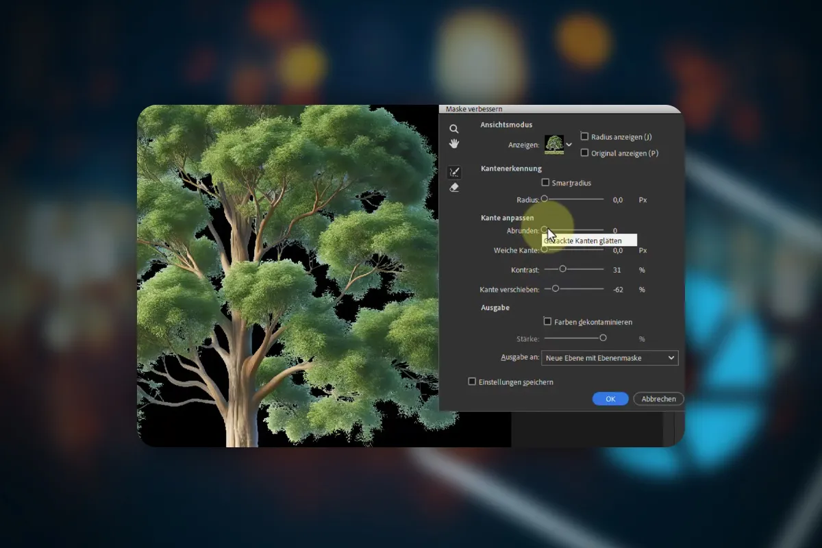 Freistellen in Photoshop Elements: 8 | Freistellen von Bäumen - mit diesen Tricks eine Leichtigkeit