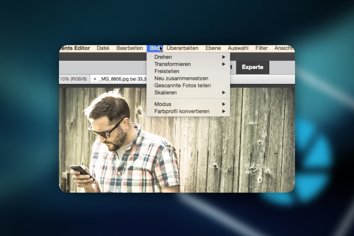 Photoshop Elements: 2.5 | Aperçu des menus