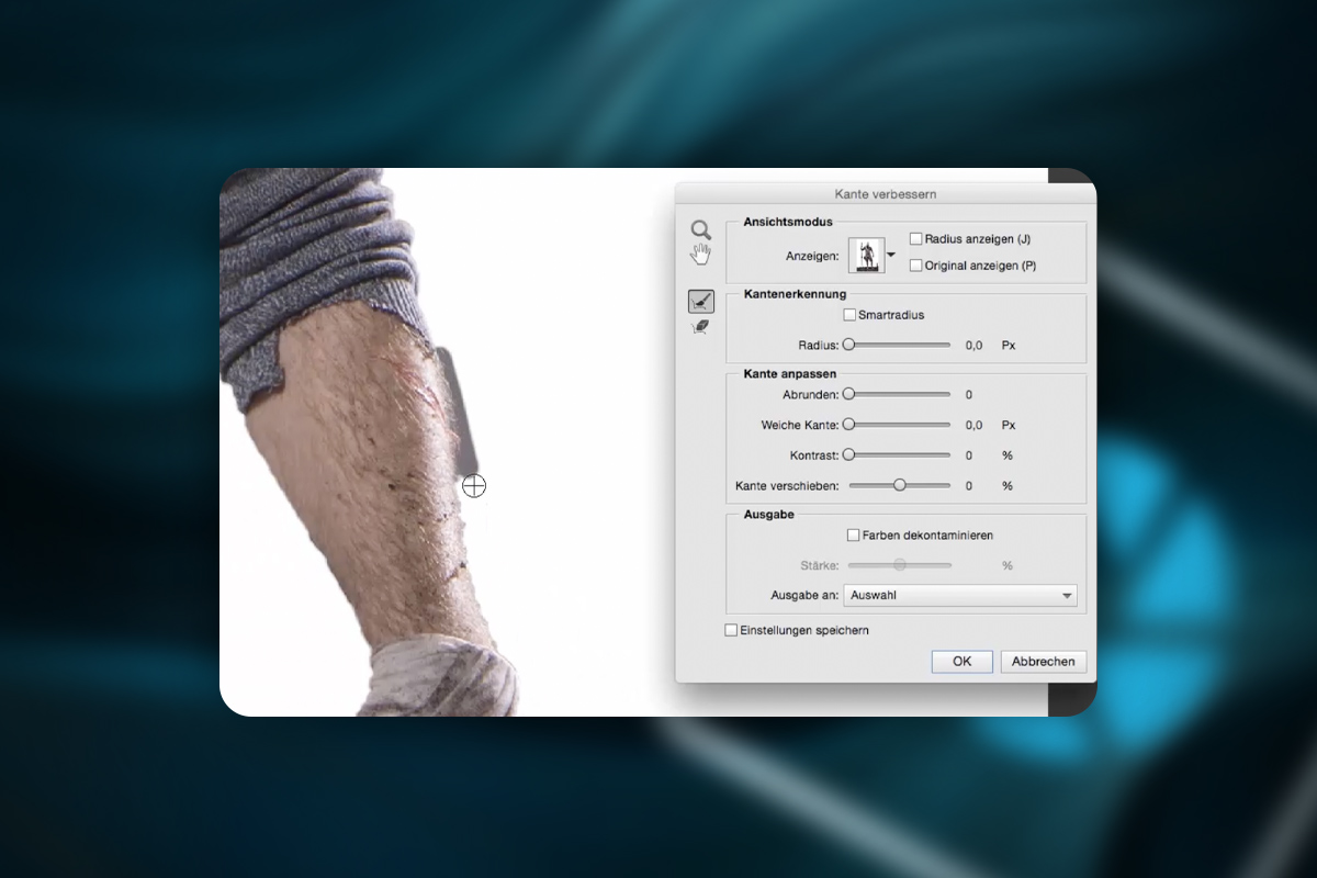 Photoshop Elements ile resim düzenleme: 9 | Seçimi geliştir