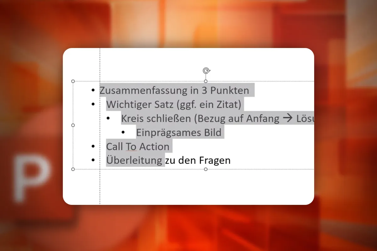 PowerPoint-Kurs: 5.5 | Bullet Points richtig formatieren