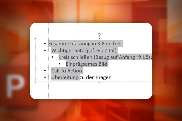 PowerPoint-Kurs: 5.5 | Bullet Points richtig formatieren