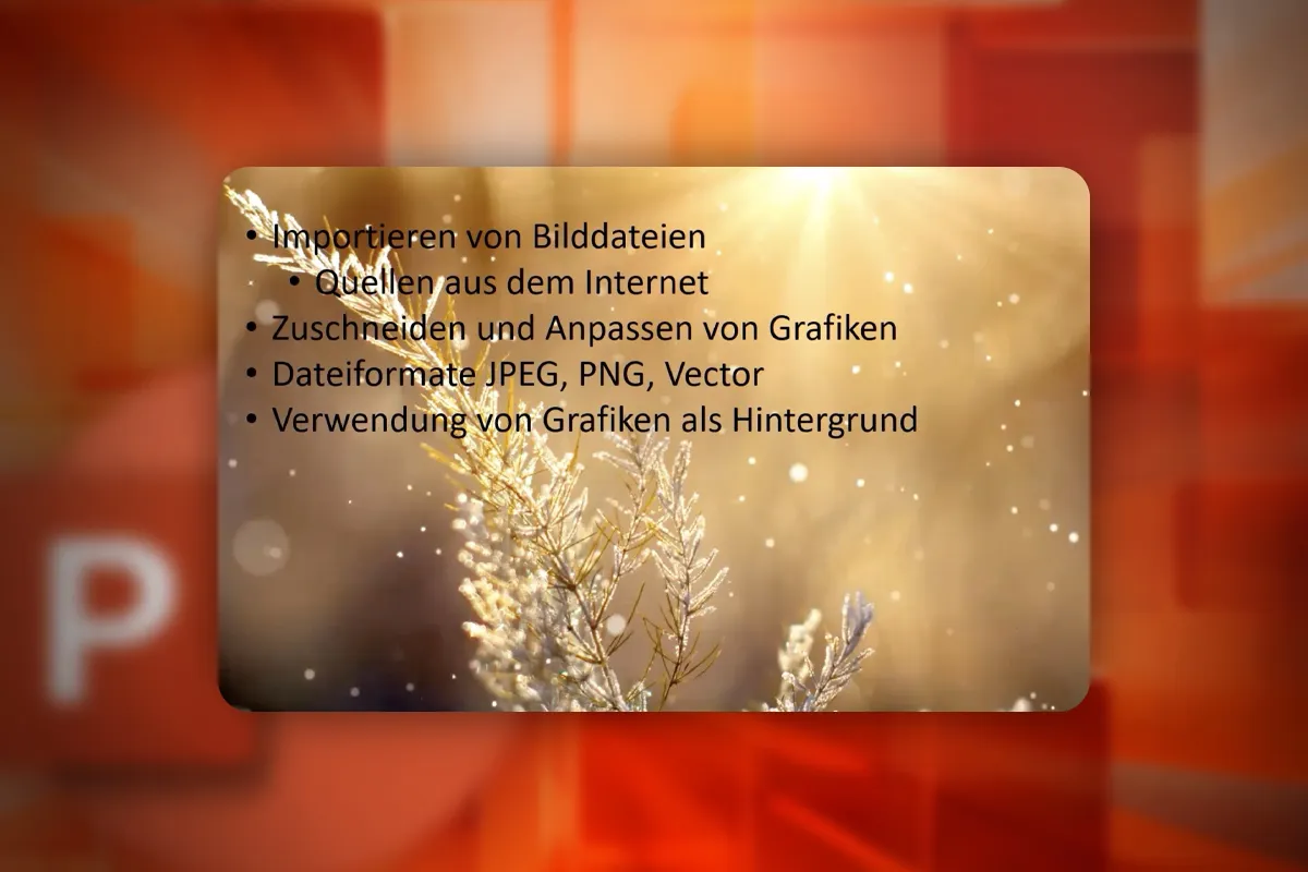 PowerPoint-Kurs: 6.2 | Bilder einfügen (Teil 2), Videos einfügen