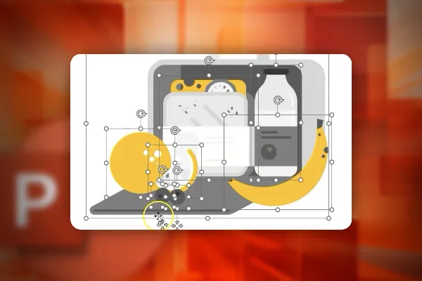 Curs PowerPoint: 6.9 | Dezmembrarea graficelor 2D și „țeapa pipetei”