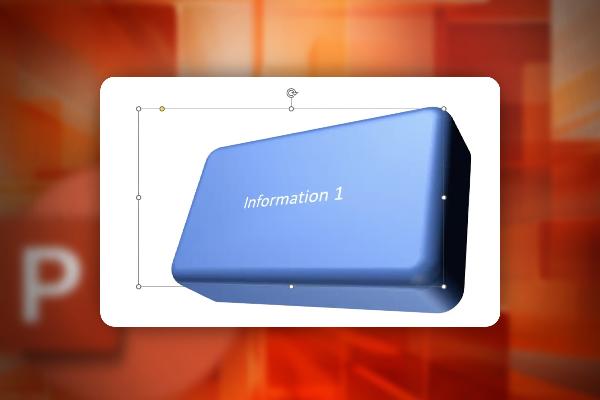 PowerPoint course: 7.2 | Creating and editing 3D models from 2D shapes