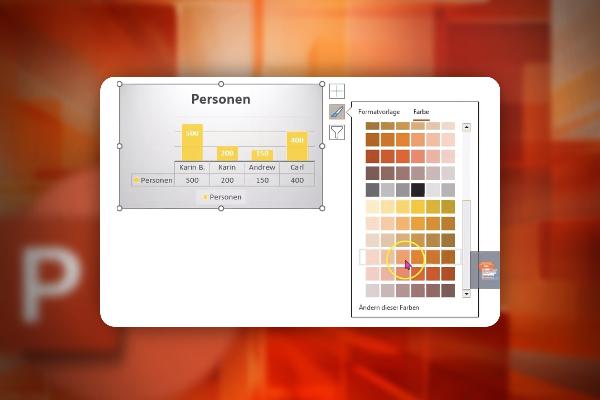 PowerPoint course: 9.2 | You have the formatting of your diagrams fully under control!