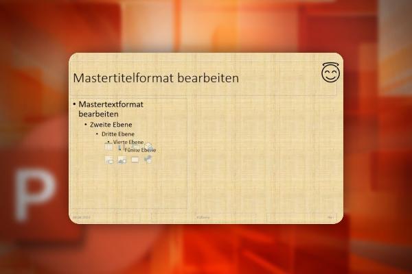 PowerPoint course: 10.6 | Layouts - Setting up backgrounds professionally