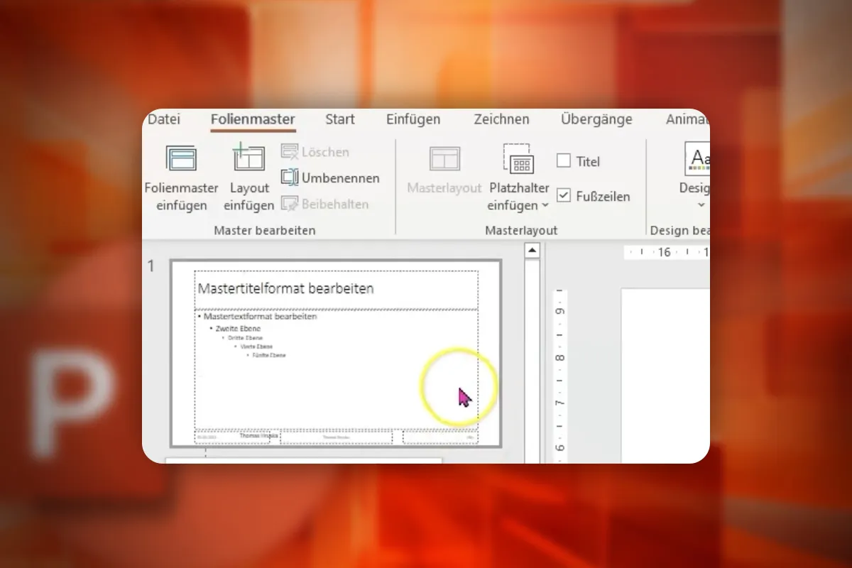 PowerPoint-Kurs: 10.7 | Top Hack: blitzschnell zum Folienmaster wechseln (und zurück)