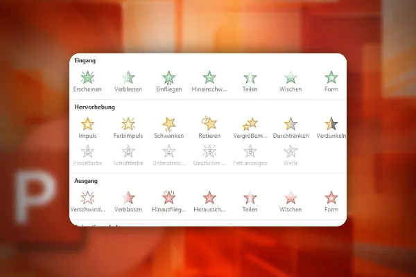 PowerPoint-Kurs: 12.2 | Animationen: Einführung – professionell starten (Basics)