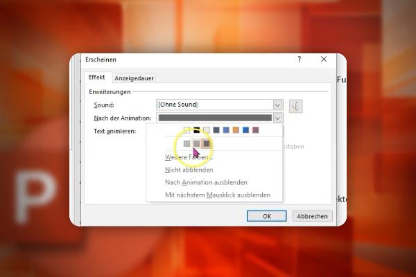 PowerPoint course: 12.6 | Multiple animations and the most efficient way to serve text to your audience