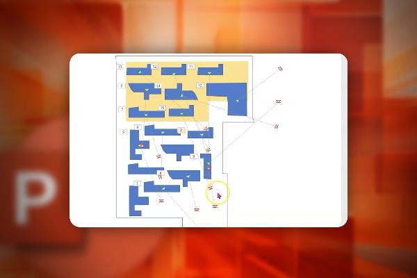 PowerPoint course: 12.7 | Using animation paths professionally - example