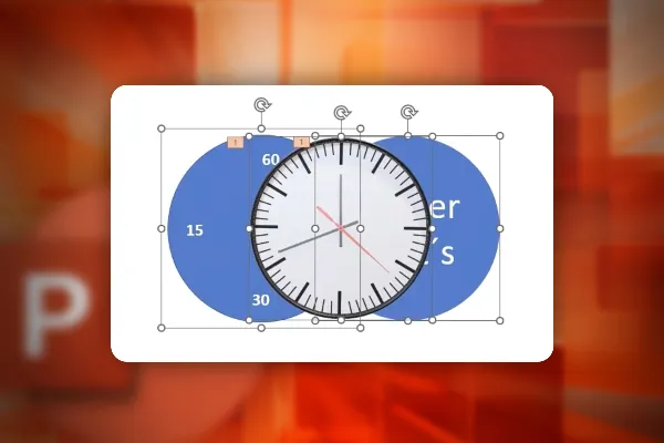 Curs PowerPoint: 12.8 | Animație – Exemplu practic – "One Minute Countdown