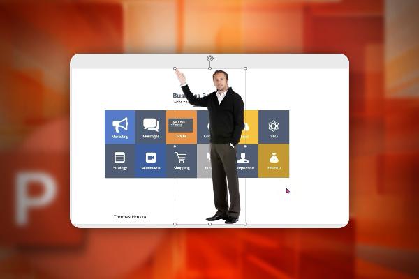 PowerPoint course: 14.9 | Interactive Tile Dashboard Part 3