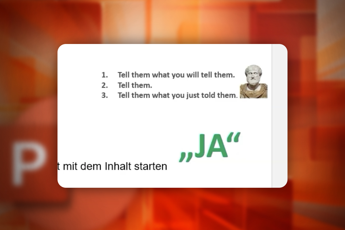 PowerPoint-Kurs: 15.5 | Unmittelbar vor der Präsentation - Mentale Einstimmung