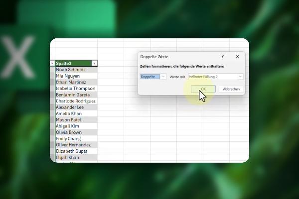Excel-Tipps: 08 | Doppelte Werte schnell ausfindig machen und hervorheben