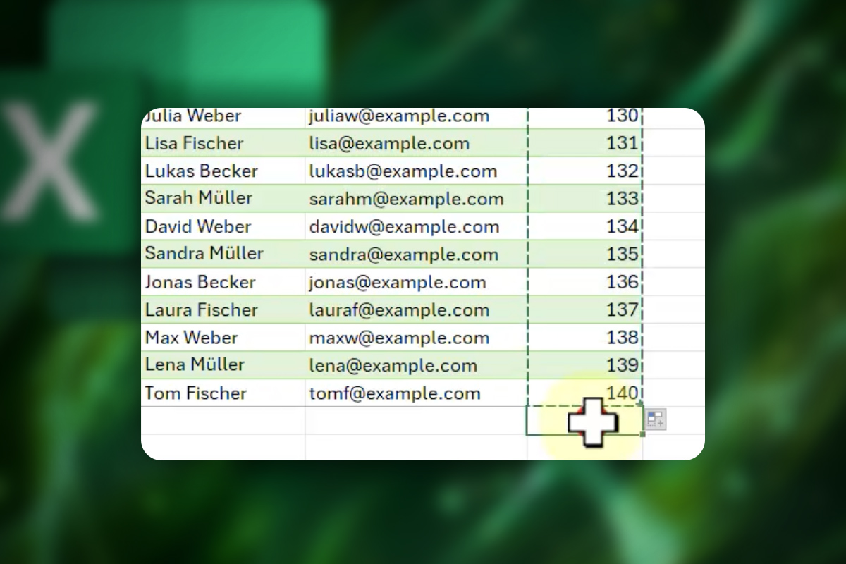 Excel-Tipps: 11 | Clever automatisch jede zweite Zeile eine leere Zeile einfügen