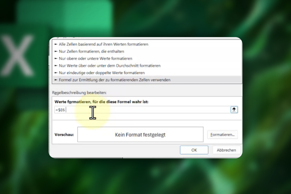 Excel-Tipps: 18 | Automatischen Tabellenrahmen erzeugen