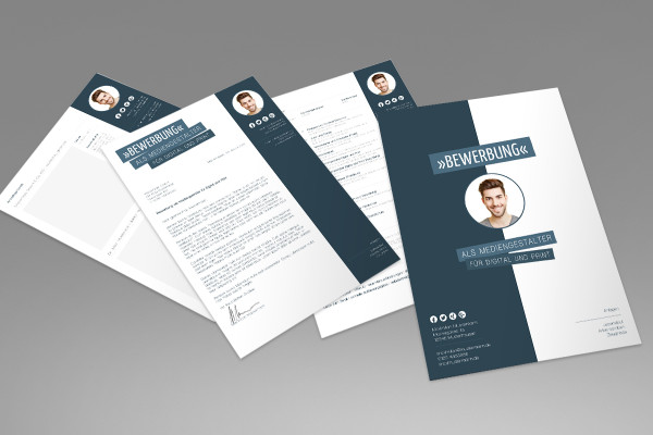 Creative application template for an application as a media designer