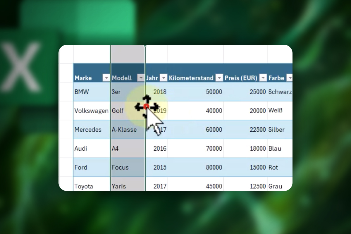 Excel-Tipps: 29 | Tabelle schnell modern formatieren