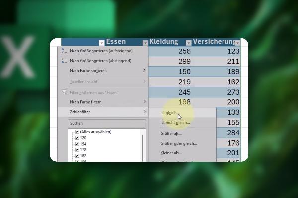 Excel-Tipps: 37 | Daten filtern leicht gemacht