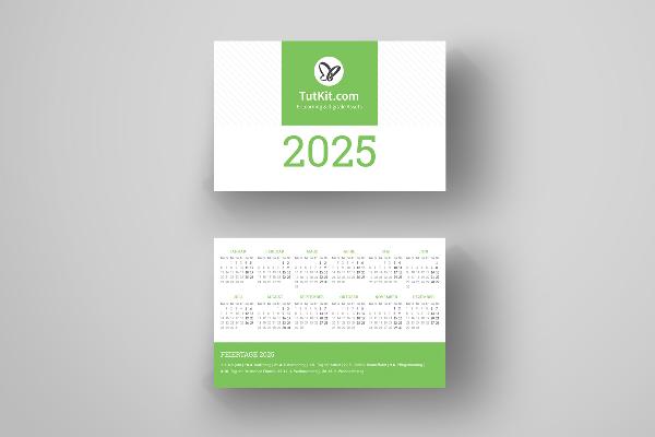 Calendarios de negocios personalizados para 2025: agendas de bolsillo