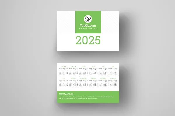 Personalizované obchodní kalendáře na rok 2025: kapesní kalendář