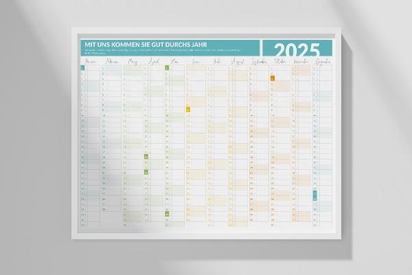 Calendario del año 2025 para imprimir: 03 | Planificador anual
