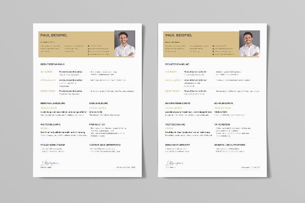 CV-mal Produksjonsarbeider innen sennep (enkeltsidig)