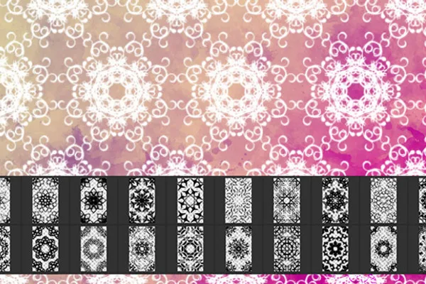 Motif Photoshop : Ornements vintage 2