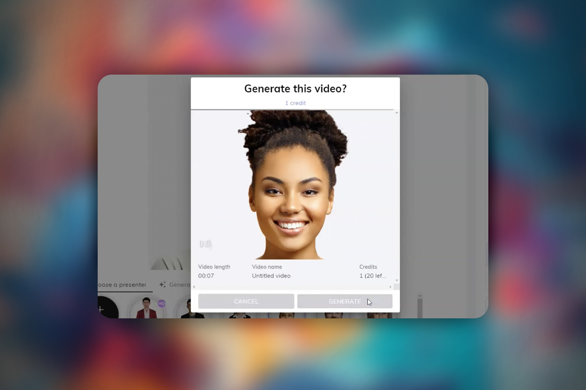Creating AI videos: 5.5 | Your work task step by step