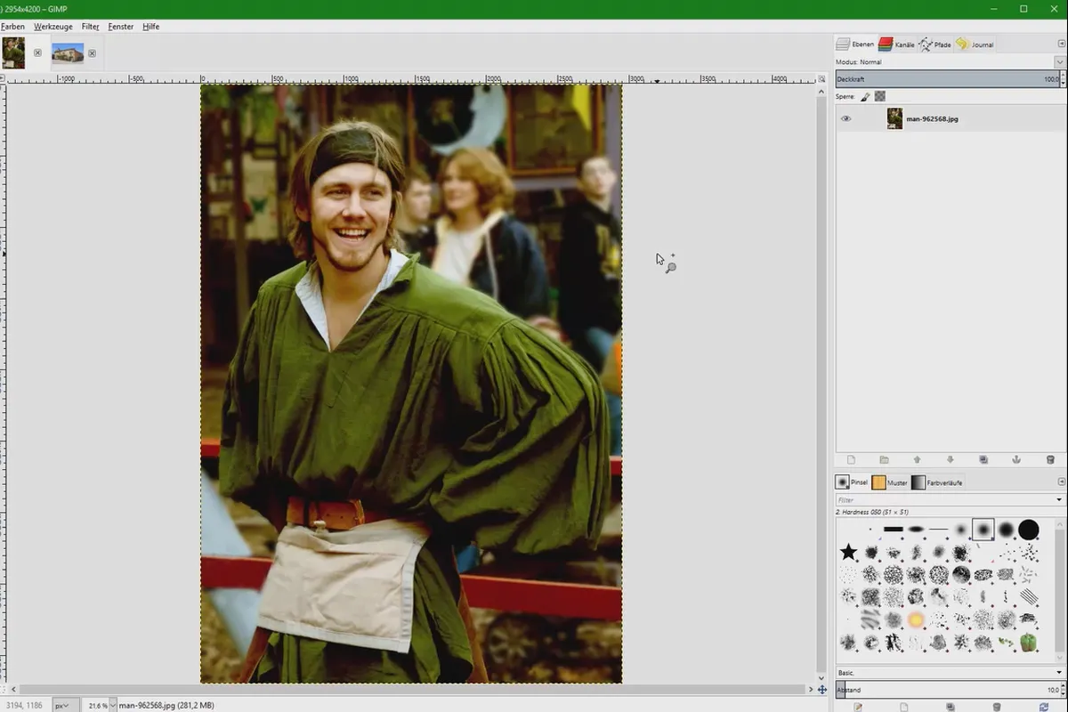 Elaborazione dell'immagine con GIMP: il tutorial per principianti - 3 diritti d'uso
