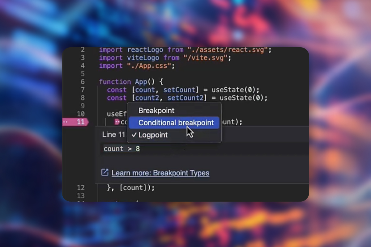 Chrome Developer Tools: 3.5 | Villkorliga brytpunkter