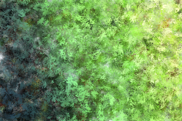 Texture ad alta risoluzione: pennellate di olio in verde.