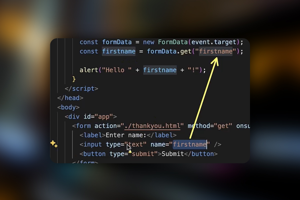 Crear formularios web: 2.2 | Leer datos del formulario con JavaScript