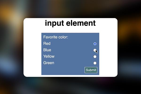 Crear formularios web: 5.1 | Radiobuttons