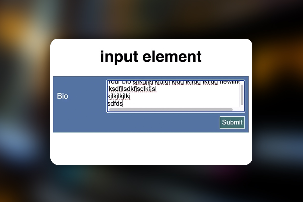 Crear formularios web: 5.11 | Entradas de texto multilínea con textarea