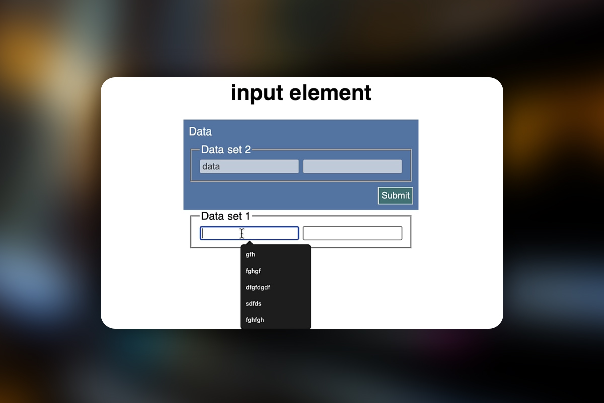 Crear formularios web: 6.4 | Secciones de formulario con Fieldsets
