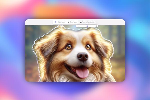 Microsoft Designer: 2.1 | Edición con IA - Eliminar fondo
