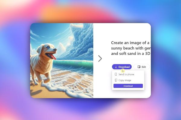 Microsoft Designer: 1.2 | Create an avatar with AI templates