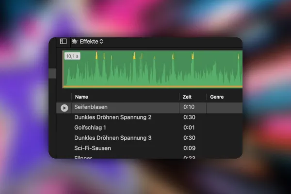 iMovie 튜토리얼: 2.4 | 단계 2: 오디오 & 비디오