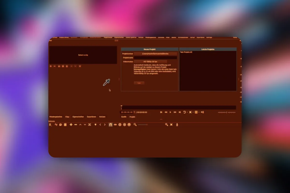 iMovie-튜토리얼: 3.2 | 컬러 밸런스 최적화