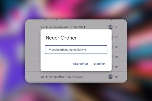 iMovie-Tutorial: 5.3 | Tipp: Speicherplatz bei iMovie bereinigen